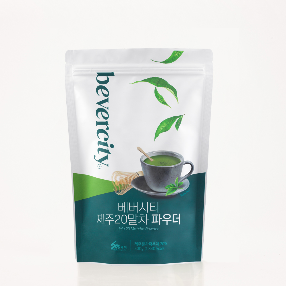 베버시티 제주20말차 파우더 500g