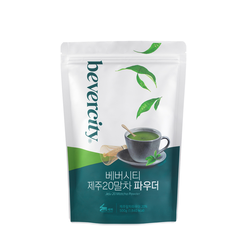 베버시티 제주20말차 파우더 500g
