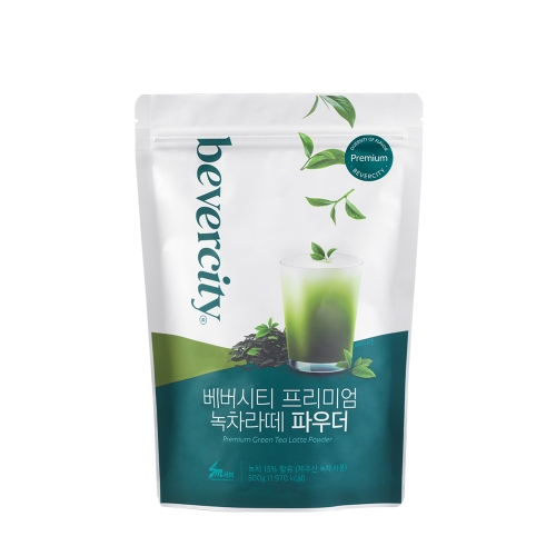베버시티 프리미엄 녹차라떼 파우더 500g