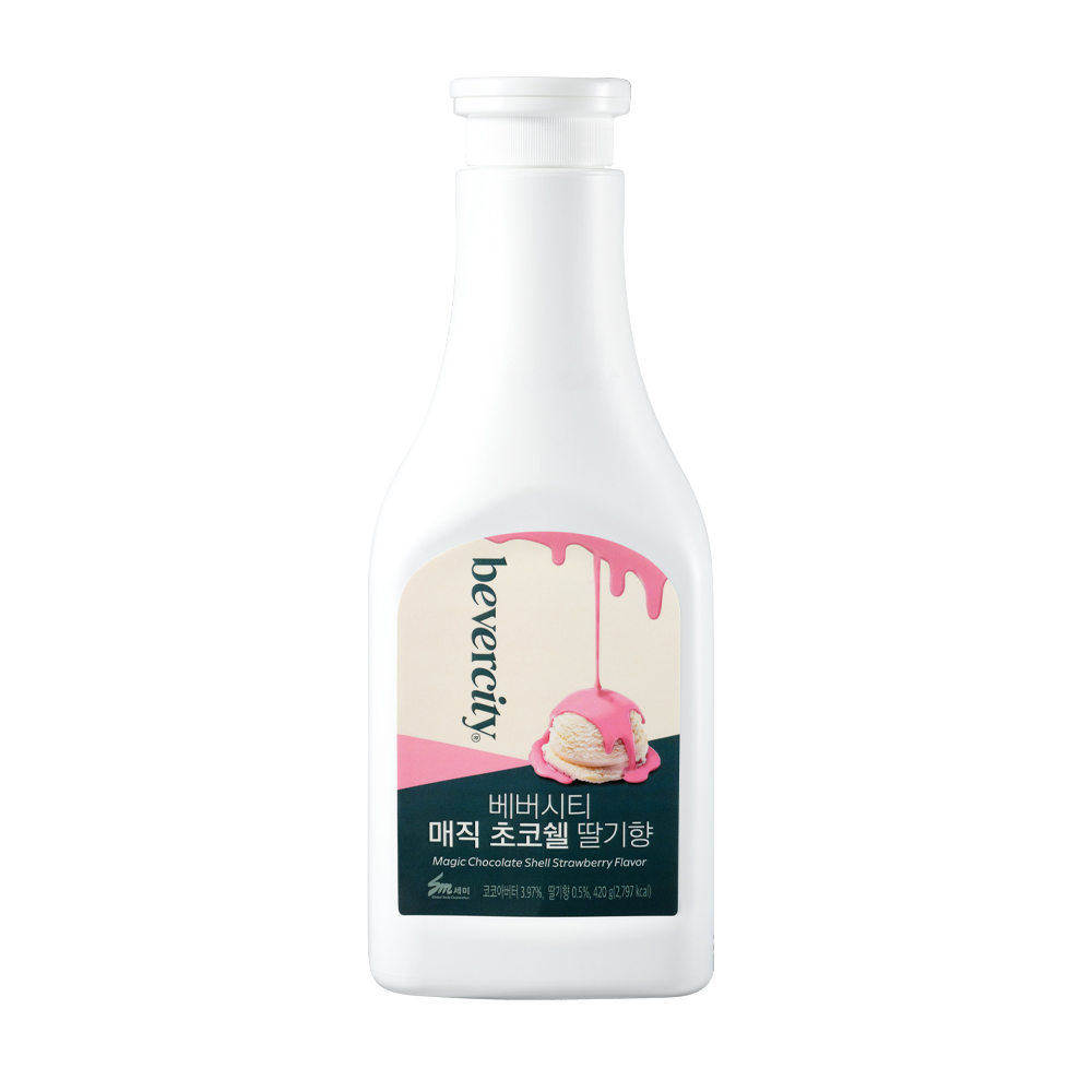 베버시티 매직 초코쉘 딸기향 420g