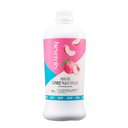 베버시티 디카페인 복숭아 아이스티 2kg
