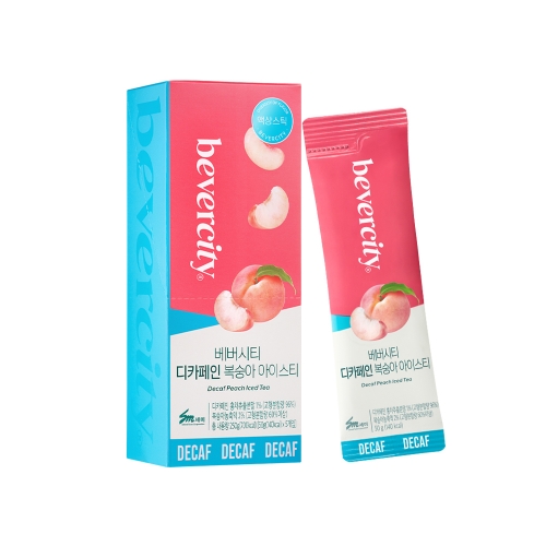 베버시티 디카페인 복숭아 아이스티 스틱 50g 5개입
